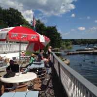 <p>Down the Hatch offers views of Candlewood Lake from it outdoor deck.</p>