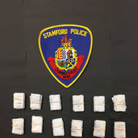 <p>Heroin seized during the stop.</p>