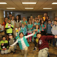 <p>Boys and Girls from the Leonia Scouts programs collected food for the pantry. </p>