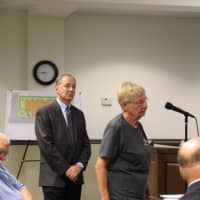 <p>Members of the public address their concerns about the proposal multi-family building.</p>