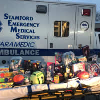 <p>Stamford Emergency Medical Services and the Stamford Paramedic Association are donating over 200 toys to pediatric patients.</p>