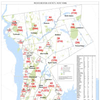 <p>A breakdown of COVID-19 cases in Westchester by municipalities.</p>