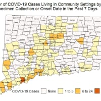 <p>The breakdown of new COVID-19 cases in each Connecticut municipality.</p>