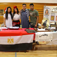 <p>One of many countries represented on We Are All Americans day was Egypt. Students wore traditional Egyptian clothing.</p>