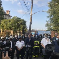 <p>A pair of Westchester high school student-athletes were among those who came to the rescue following a seaplane crash on the Long Island Sound.</p>