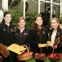 <p>Ellen Ferguson, Megan Johnston, Antonia Demopoulos and Natalie Gorman from Post 53 at the 2015 Home for the Holidays event.</p>