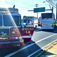 <p>The scene of the crash in Prince George&#x27;s County.</p>