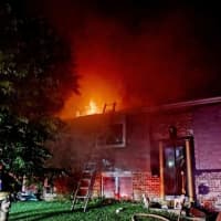 <p>A house fire in the first block of Pickford Drive in Lancaster Township.</p>