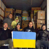 <p>Once in Ukraine, donations from Help Ukraine With Us are distributed by local volunteers.</p>