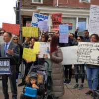 <p>Republican gubernatorial hopeful Rob Astorino is facing backlash after being photographed amid swastikas and other hateful imagery.</p>