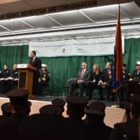<p>A total of 147 firefighters completed training this month at the Westchester County&#x27;s Fire Academy, which held its graduation ceremony on Thursday evening in Valhalla.</p>