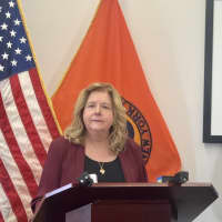 <p>Nassau County District Attorney Anne Donnelly announcing Ponce&#x27;s sentence.</p>