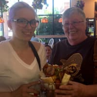 <p>Jocelyn Chkzanowski and her grandmother, Elizabeth Wall – both of Fairview – were glad to see Callahan&#x27;s &quot;back in the neighborhood.&quot;</p>