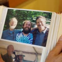 <p>A photo from a previous Hungry Hollow Family Music Festival. Pictured, from left to right, are Peter Seeger, Skip Herman, and Tom Chapin.</p>