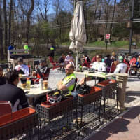 <p>The Filling Station in Palisades is a popular spot for cyclists and bikers.</p>