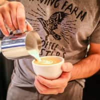 <p>First Village Coffee in Ossining is committed to using local items from New York State.</p>