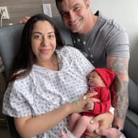 <p>West Point parents David and Lina Forrester welcomed baby Laila on January 20, 2021.</p>