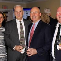 <p>Shelter Sustaining Partner, First County Bank. Left to right: Debbie Anderson, Reyno Giallongo Jr., John Polera and Bruce Moore Sr.</p>