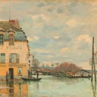 <p>&quot;Flood at Port-Marly&quot; will be among the works in the new Alfred Sisley exhibition at the Bruce Museum which opens Jan. 21 in Greenwich.</p>