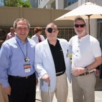 <p>Joel Seligman, President &amp; CEO of NWH, Ed Reardon, retired Security Officer, Gary Cohen, NWH Board of Trustee and Mt. Kisco Mayor, Mike Cindrich.</p>