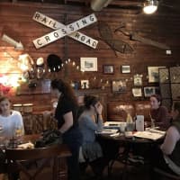 <p>The Freight House Café is housed in a circa 1872 building that served freight and passengers for the New York Central and Hudson River Railroad for 50 years.</p>