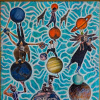 <p>Cosmic Jugglers by Debra Friedkin.</p>