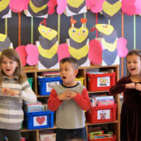 <p>Increase Miller Elementary School kindergartners acted out the story, “Froggy’s First Kiss” for their parents in celebration of Valentine’s Day.</p>