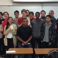 <p>Members of the Elmwood Park Memorial High School anime club come together once a week. </p>