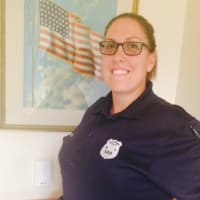 <p>Old Tappan Police Officer Katie Weaver</p>