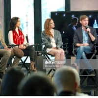 <p>A press event for the film: Will Sullivan far right, with actors Louisa Kraus, Eliza Dushku ,Gabriel Ebert and Amir Arison.</p>