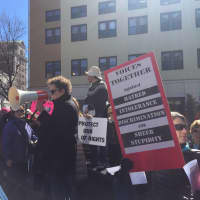 <p>&quot;Justice Monday&quot; rally in White Plains.</p>