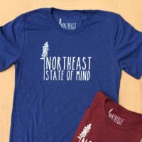 <p>New Northeast State Of Mind t-shirts at The Mason Jar in Monroe.</p>