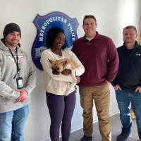 <p>Hendrix was reunited with his owner at MPD Headquarters in DC.</p>