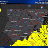 Tornado Watch Issued For Calvert County