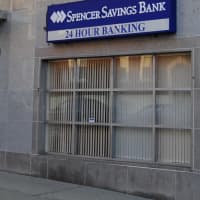 <p>Spencer Savings Bank, Passaic Street.</p>