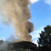 <p>A structure fire in a Germonds Village apartment closed a section of Route 304 for two hours Tuesday morning.</p>