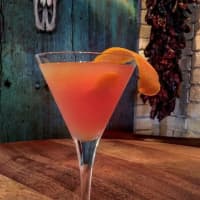 <p>The Scarlet Kiss cocktail at Geronimo Tequila Bar and Southwestern Grill in Fairfield.</p>