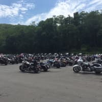 <p>Get Screened, No Excuses breast cancer awareness stop at Bear Mountain State Park.</p>