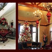 <p>Gina Avino creates detailed holiday decorations for her clients.</p>