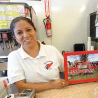 <p>Gladys Ibarra and her husband own the Cardinal Cafe in Pompton Lakes.</p>