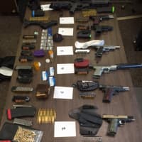<p>Ken Suwabe was stopped by state police with multiple loaded weapons and a variety of drugs.</p>