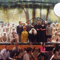 <p>The cast of The Addams Family at Harrison High School. There will be five shows from Thursday through Sunday, March 5.</p>