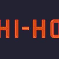 <p>The old Motel Hi-Ho sign was neon.</p>