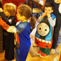 <p>Five-year-old Luciano and his kindergarten friends had a great time raiding the cauldron on Halloween.</p>