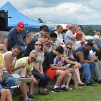 <p>Spectators watch model aircraft demonstrations at last year&#x27;s aerodrome in Haverstraw.</p>