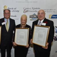 <p>The Community Chest&#x27;s 2016 Honorees (left to right): Devry Pazant, honoree with Dick Kennedy, president, The Community Chest; Alfiero and Lucia Palestroni Foundation, honoree, represented by Lucia Palestroni; and Joe Klyde, honoree.</p>