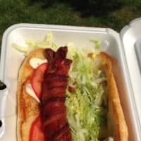 <p>The BLT Dog at Hot Diggity Grill in Hawthorne is a bacon-lover&#x27;s dream.</p>