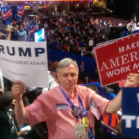 <p>Howard Hellwinkel attended his first Republican convention in July.</p>
