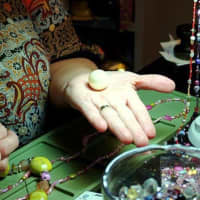 <p>Mari Keating Schofield creates jewelry.</p>