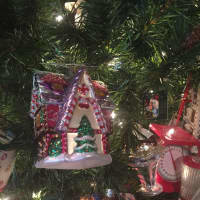 <p>Each display tree features a unique theme of ornaments.</p>